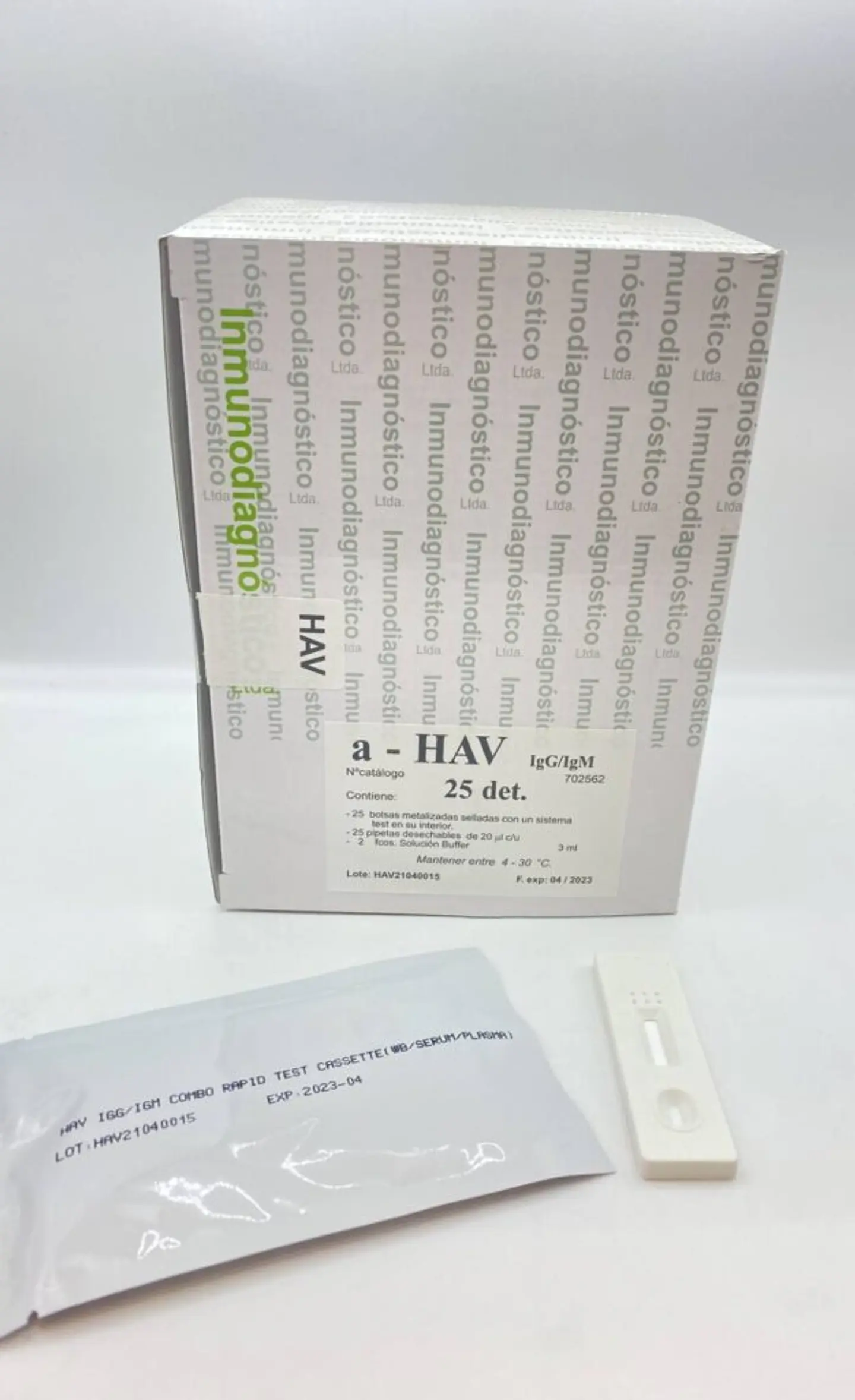 Test de Hepatitis A (HAV) CJ/25 tests 1