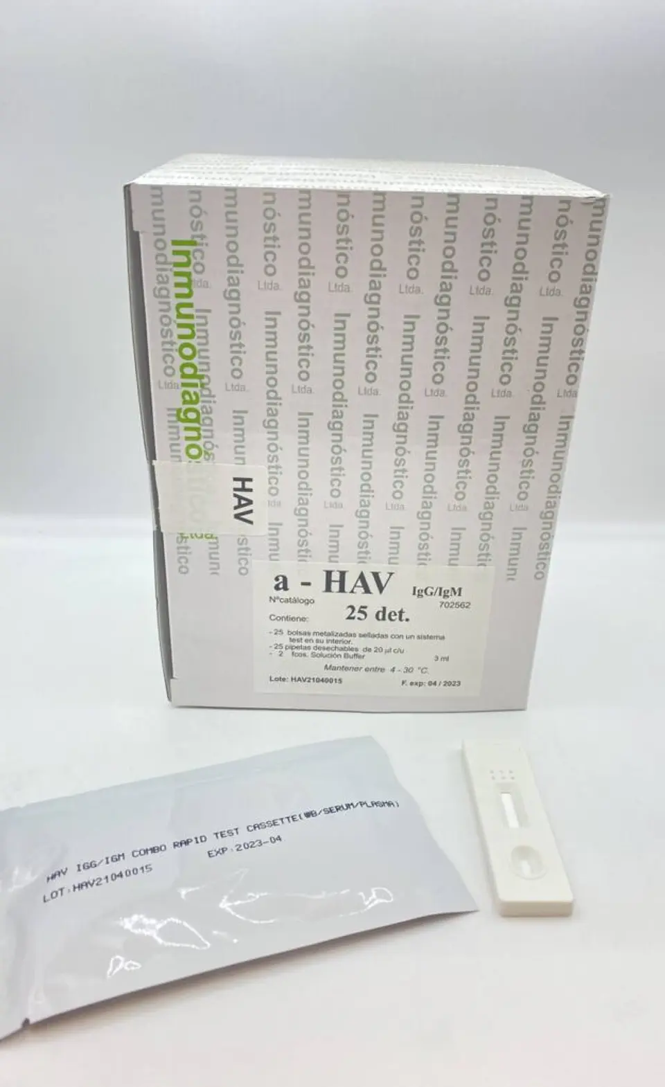 Test de Hepatitis A (HAV) CJ/25 tests 1