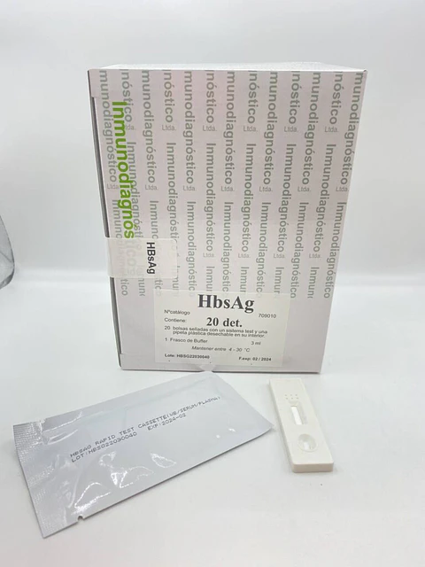 Test de Hepatitis B (HBsAg) CJ/20 tests