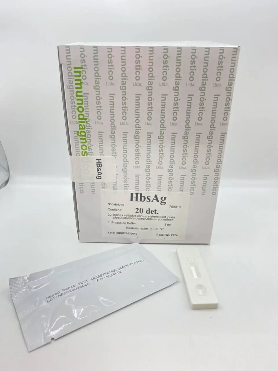 Test de Hepatitis B (HBsAg) CJ/20 tests 1