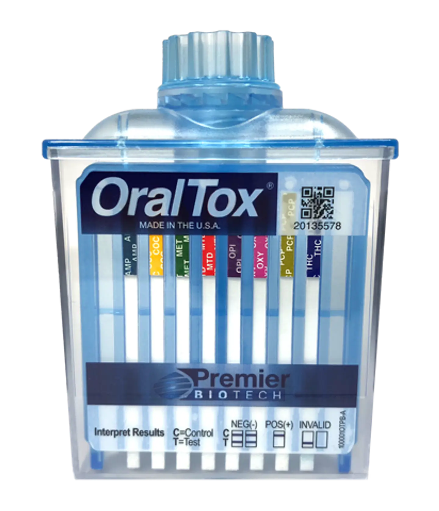 Narcotest de Copa OralTox 5 Drogas en Saliva CJ/5 tests 1