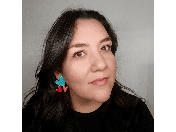 Corazonadas: Asimetrica Roja y Celeste 3