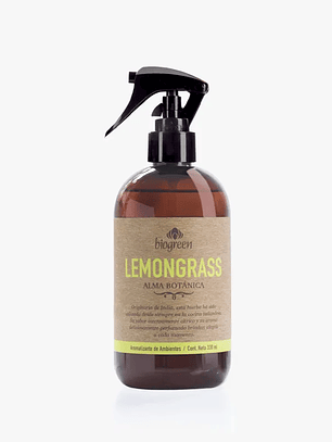 Aromatizante Alma Botánica LEMONGRASS Repuesto 330ml