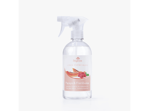 Aromatizante de Ambientes PAPAYA y FRAMBUESA Repuesto 500ml 1