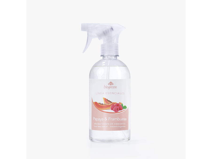 Aromatizante de Ambientes PAPAYA y FRAMBUESA Repuesto 500ml 1