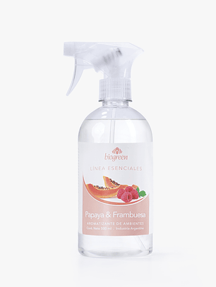 Aromatizante de Ambientes PAPAYA y FRAMBUESA Repuesto 500ml