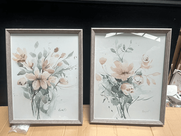 Set 2 Cuadros decorativos 1