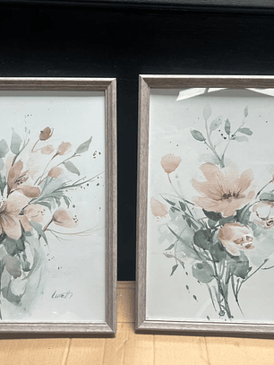 Set 2 Cuadros decorativos