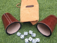 Juegos de 2 cachos. con bolso y 10 dados - Miniatura 1
