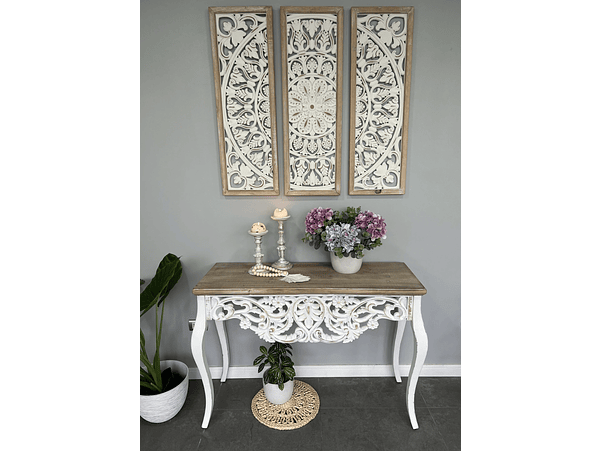 Set 3 Cuadros Mandalas tallados 3