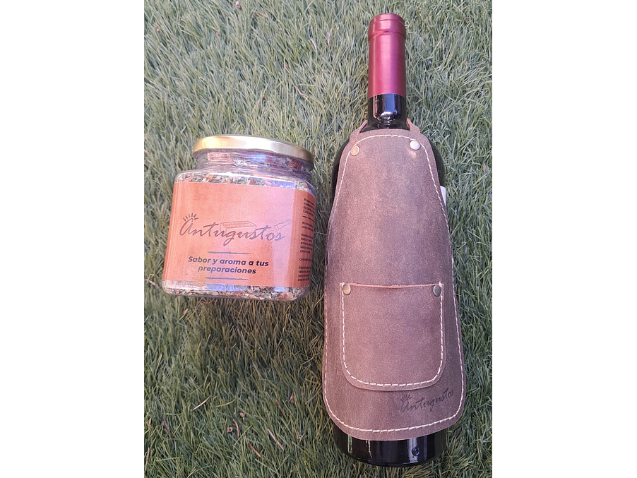 Pack Especies Parrillera +Pechera para Vino 2