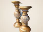 Set candelabros dorados - Miniatura 1