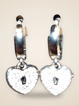 Aros argollas y con charms baño oro