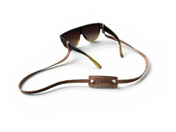 Strap de cuero para lentes 1