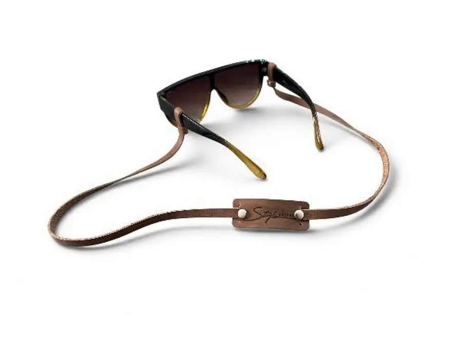 Strap de cuero para lentes 1