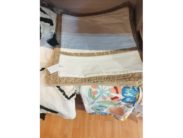 Funda 50x50 tela celeste 1