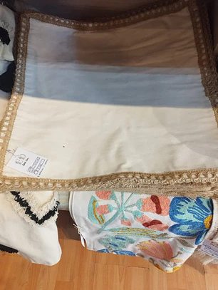 Funda 30x50 tela celeste