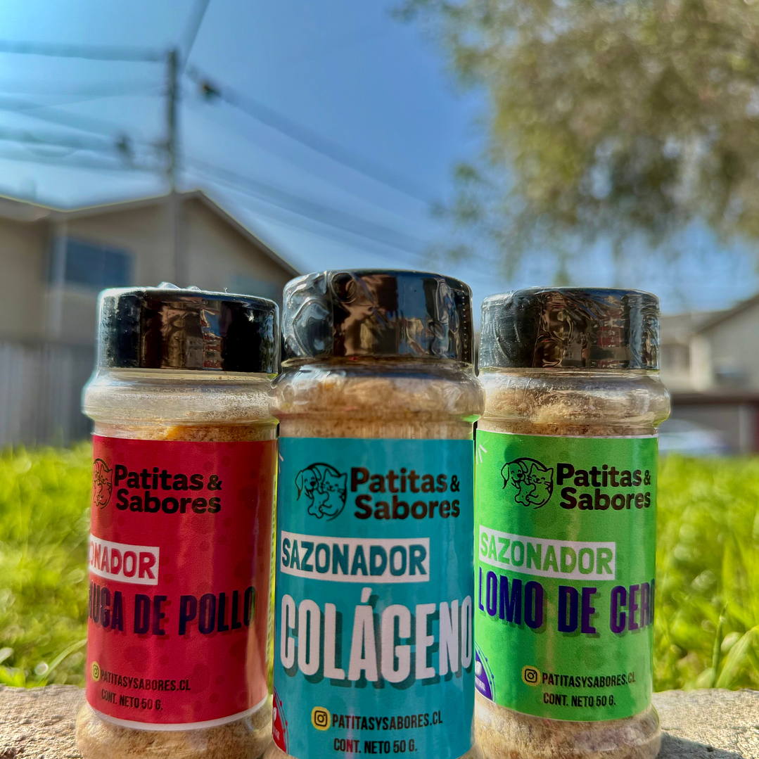 Sazonadores para el alimento 1