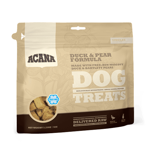 Acana Treats Duck & Pear Perro 35g