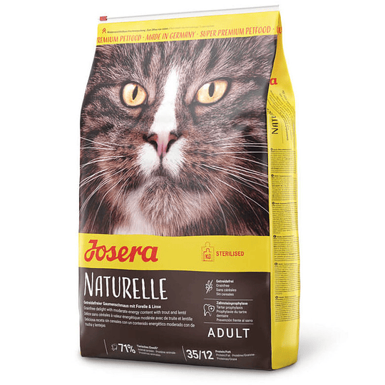 Josera Naturelle Castrado Gatos 2Kg