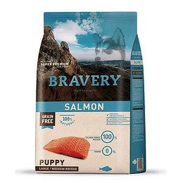 Bravery Puppy Salmon 12Kg