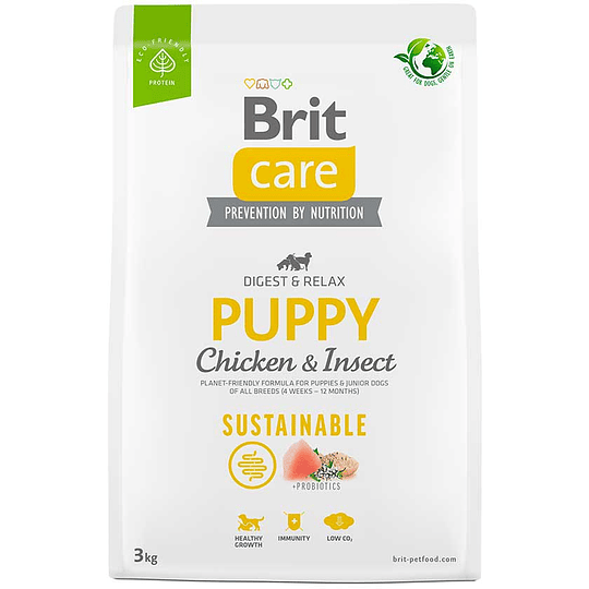 Brit Care Dog Chicken & Insecto Puppy 3 Kg