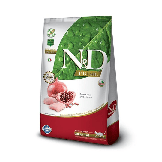 N&D Prime Feline Frango Adulto 7.5Kg