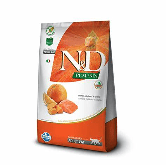 N&D Pumpkin Felino Adulto Salmon 1.5Kg