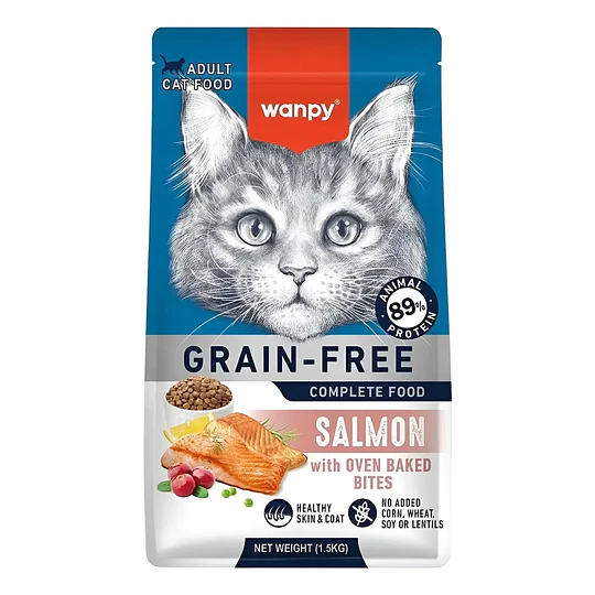 WANPY SALMON GRAIN FREE 1.5 KG