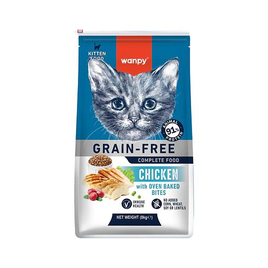 WANPY KITTEN GRAIN FREE 1.5 KG