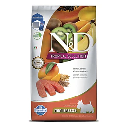 N&D TROPICAL ADULTO RAZA PEQUEÑA SALMON Y FRUTAS TROPICALES 2.5 KG