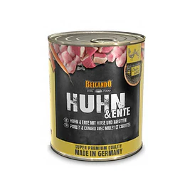 BELCANDO DOG 800 GR POLLO PATO MIJO Y ZANAHORIA 