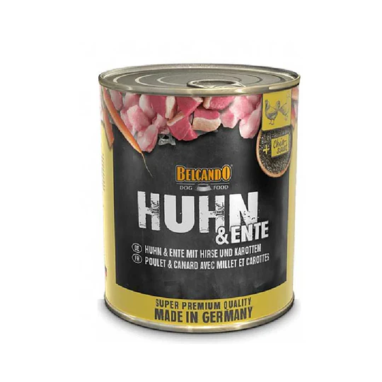 BELCANDO DOG 800 GR POLLO PATO MIJO Y ZANAHORIA 
