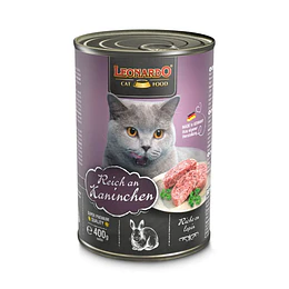 LATAS LEONARDO 400GR CONEJO 