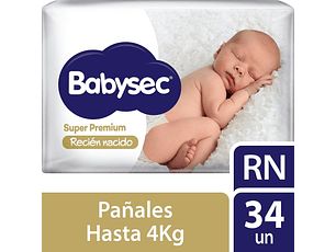 Pañales Babysec Recién Nacido | Suaves y seguros