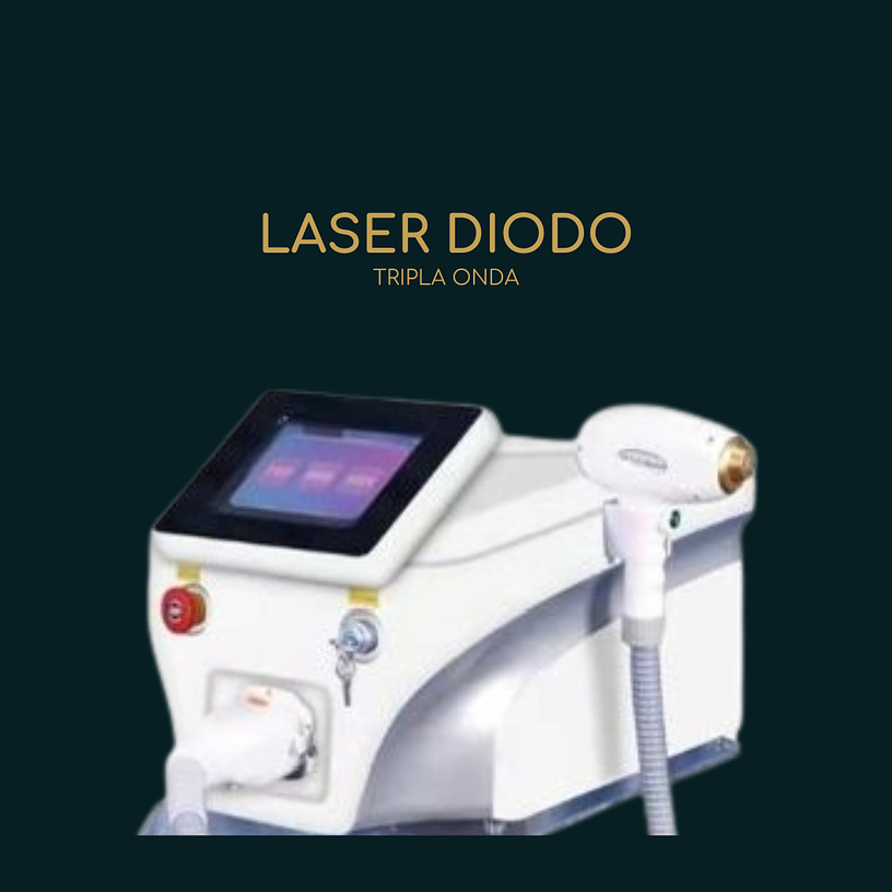 Laser Diodo Tripla Onda Profissional | Depilação Definitiva 1