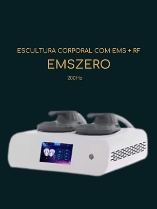 EMSZero  – Escultura Corporal com EMS + RF (6500W | 200Hz