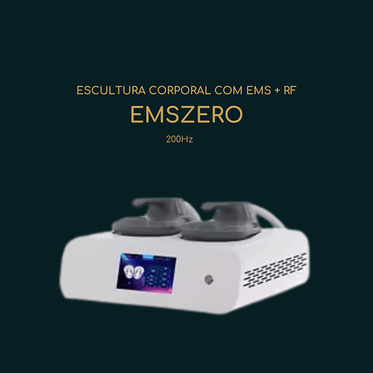 EMSZero  – Escultura Corporal com EMS + RF (6500W | 200Hz 1