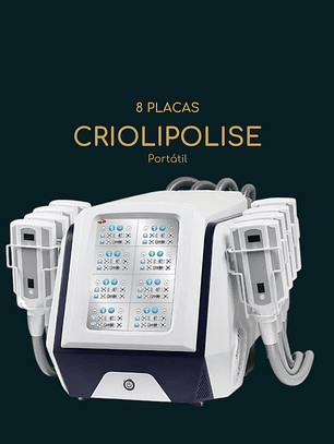 Criolipólise Portátil 8 Placas