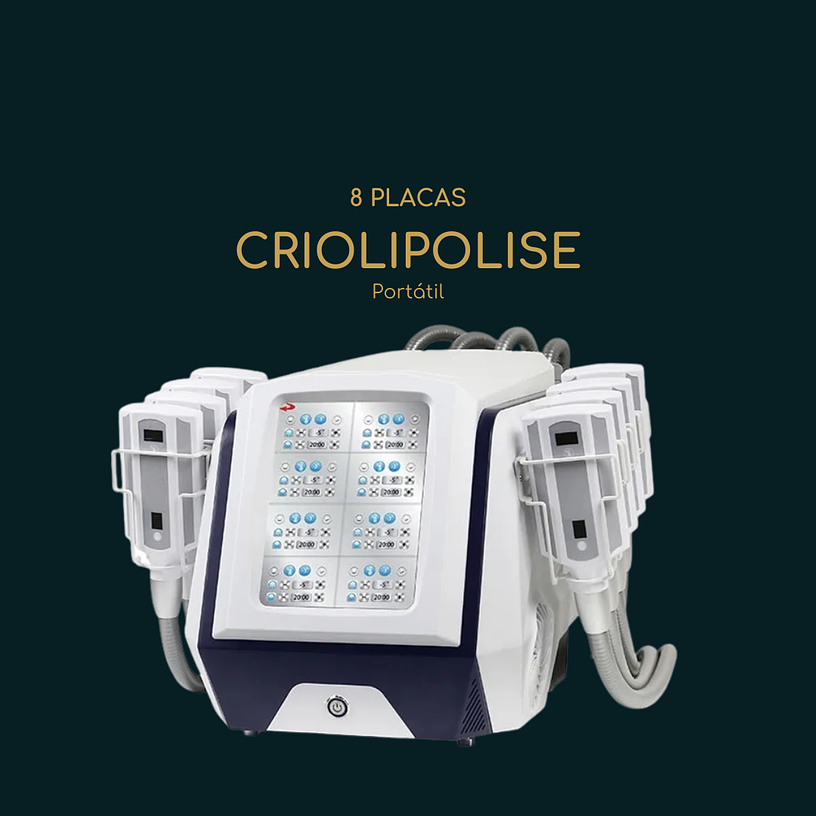 Criolipólise Portátil 8 Placas 1