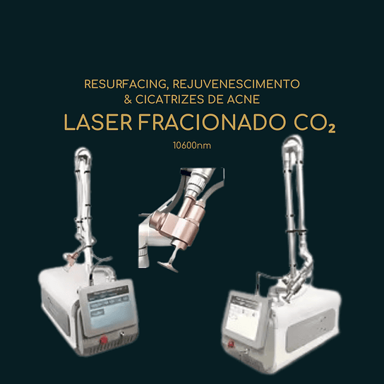 Laser Fracionado CO₂ 10600nm 4D – Resurfacing, Rejuvenescimento & Cicatrizes de Acne 1