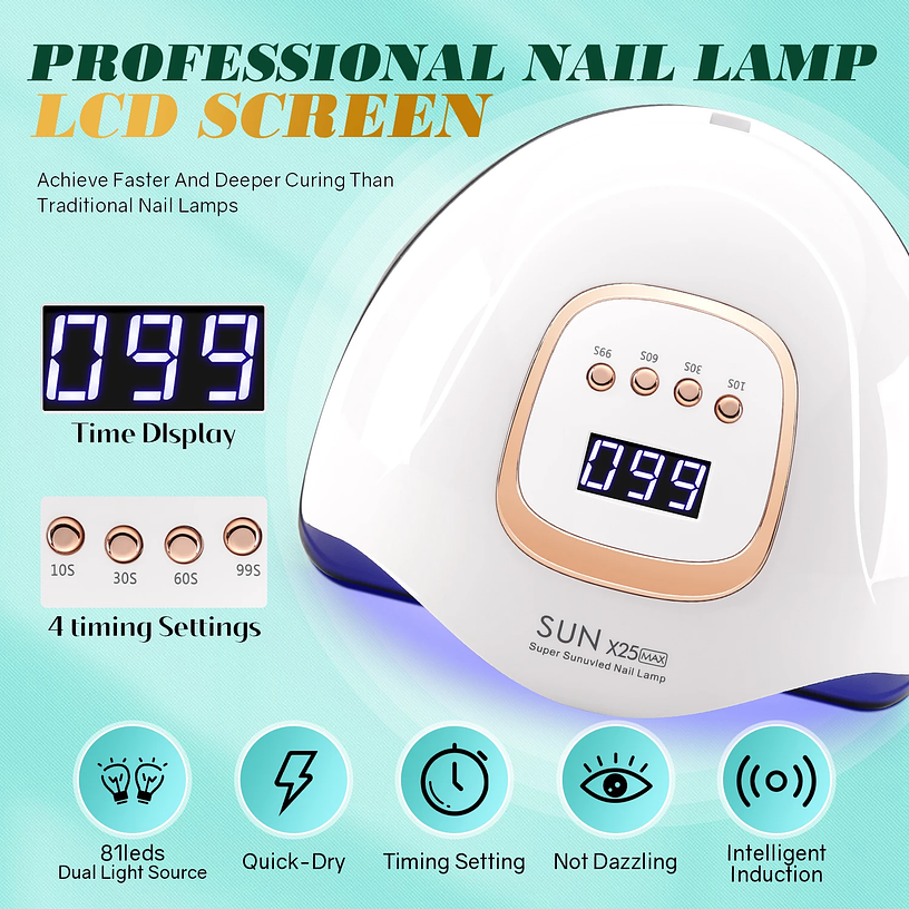 UV LED Nail Lamp 380W 2