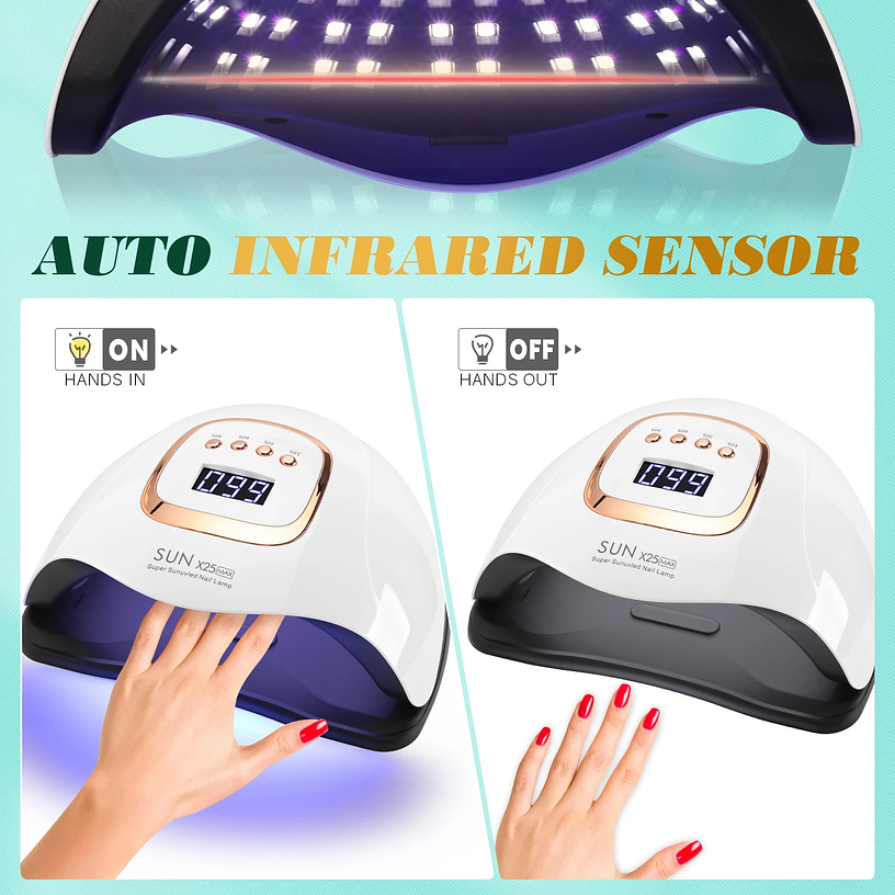 UV LED Nail Lamp 380W 5