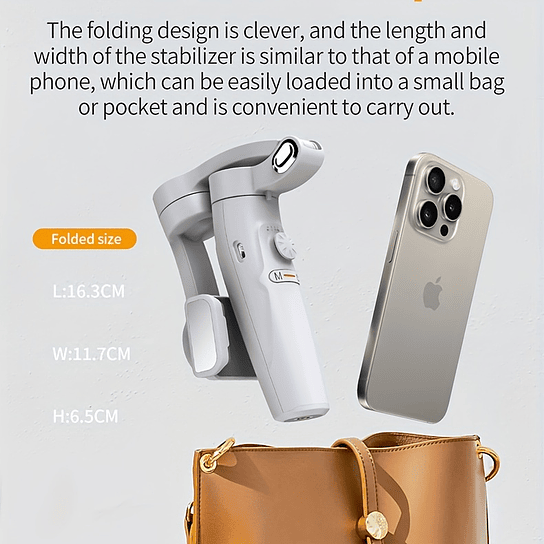 Mobile Phone Stabilizer Anti-shake Gimbal 16