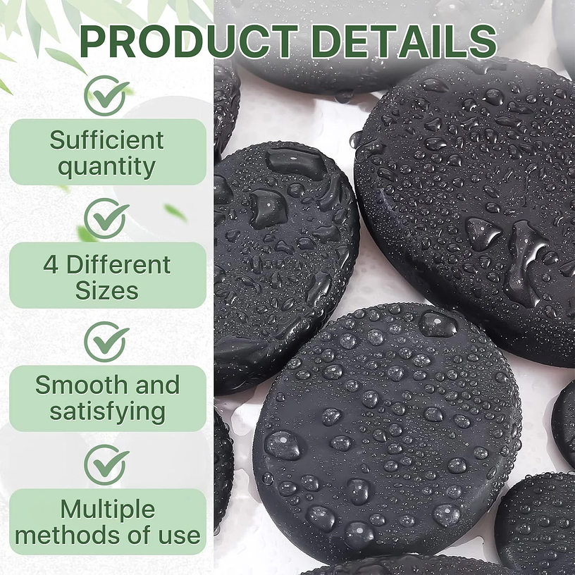 Massage Hot Stone Set For Body 4