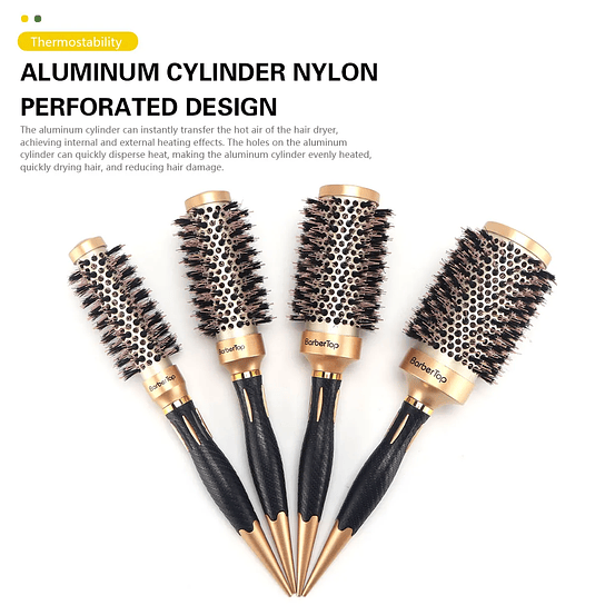 Anti-static Hairdressing Escovas 3