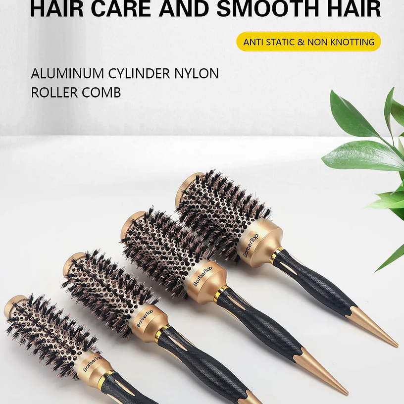 Anti-static Hairdressing Escovas 11