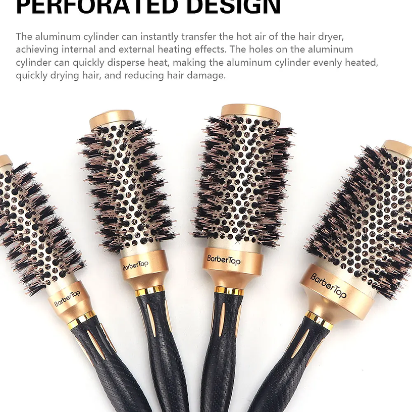 Anti-static Hairdressing Escovas 18