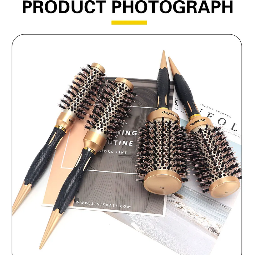 Anti-static Hairdressing Escovas 21