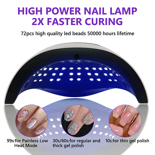 SUN X19 Catalizador Polimerizador de unhas 2